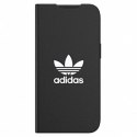 Etui Adidas OR Booklet Case BASIC na iPhone 13 Pro / iPhone 13 - czarno-białe