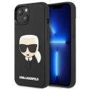 Etui Karl Lagerfeld 3D Rubber Karl's Head na iPhone 14 Plus - czarne