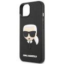 Etui Karl Lagerfeld 3D Rubber Karl's Head na iPhone 14 Plus - czarne