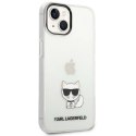 Etui Karl Lagerfeld Choupette Body na iPhone 14 Plus - przezroczyste