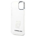 Etui Karl Lagerfeld Choupette Body na iPhone 14 Plus - przezroczyste