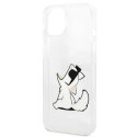 Etui Karl Lagerfeld Choupette Fun na iPhone 14 Plus - przezroczyste