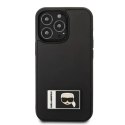 Etui Karl Lagerfeld Ikonik Patch na iPhone 13 Pro Max - czarne