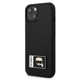 Etui Karl Lagerfeld Ikonik Patch na iPhone 13 - czarne