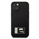 Etui Karl Lagerfeld Ikonik Patch na iPhone 13 - czarne