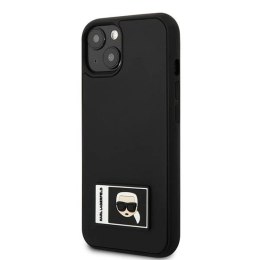 Etui Karl Lagerfeld Ikonik Patch na iPhone 13 mini - czarne