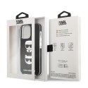 Etui Karl Lagerfeld Karl&Choupette Head na iPhone 13 Pro Max - czarne