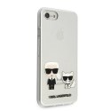 Etui Karl Lagerfeld Karl&Choupette na iPhone 7 / 8 / SE 2020 / SE 2022 - przezroczyste