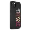 Etui Karl Lagerfeld Multipink Brand na iPhone 13 - czarne