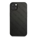 Etui Karl Lagerfeld Perforated Allover na iPhone 13 mini - czarne