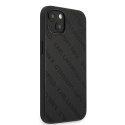 Etui Karl Lagerfeld Perforated Allover na iPhone 13 mini - czarne