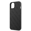 Etui Karl Lagerfeld Perforated Allover na iPhone 13 mini - czarne