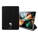 Etui Karl Lagerfeld Saffiano Ikonic Karl na iPad 11" Pro 2021 - czarne