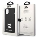 Etui Karl Lagerfeld Silicone Choupette Body na iPhone 14 Plus - czarne