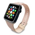 Pasek Karl Lagerfeld Silicone Choupette Heads na Apple Watch 42/44/45mm - różowy