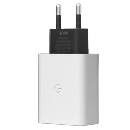 Google Travel Charger szybka ładowarka USB-C PD 30W biała (GA03502-EU)