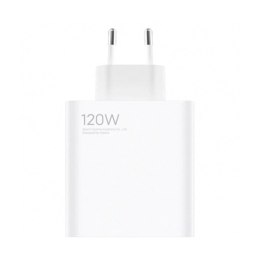 Xiaomi Travel Charger Combo szybka ładowarka sieciowa USB-A 120W biały