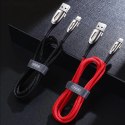 Kabel Joyroom Sharp Series S-M411 USB-A / Lightning 3A 1.2m ze wskaźnikiem ładowania - czarny