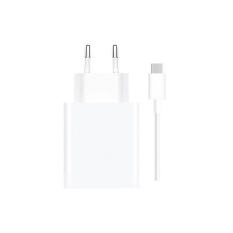 Xiaomi Travel Charger Combo szybka ładowarka sieciowa USB-A 33W PD + kabel USB - USB Typ C biała (BHR6039EU)