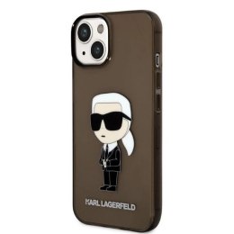 Etui Karl Lagerfeld Ikonik Karl na iPhone 14 Plus - czarne