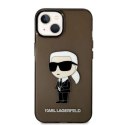 Etui Karl Lagerfeld Ikonik Karl na iPhone 14 Plus - czarne