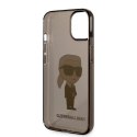 Etui Karl Lagerfeld Ikonik Karl na iPhone 14 Plus - czarne