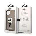 Etui Karl Lagerfeld Ikonik Karl na iPhone 14 Plus - czarne