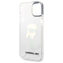 Etui Karl Lagerfeld Ikonik Karl na iPhone 14 Plus - przezroczyste