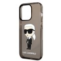 Etui Karl Lagerfeld Ikonik Karl na iPhone 14 Pro Max - czarne