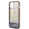 Etui Karl Lagerfeld Liquid Glitter RSG na iPhone 14 Plus - czarne