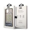 Etui Karl Lagerfeld Liquid Glitter RSG na iPhone 14 Plus - czarne