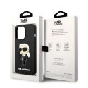 Etui Karl Lagerfeld Silicone Ikonik MagSafe na iPhone 14 Pro Max - czarne