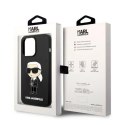 Etui Karl Lagerfeld Silicone Ikonik na iPhone 14 Pro Max - czarne