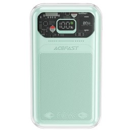 Acefast powerbank 20000mAh Sparkling Series szybkie ładowanie 30W zielony (M2)