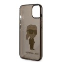 Etui Karl Lagerfeld Ikonik Karl na iPhone 14 - czarne