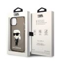 Etui Karl Lagerfeld Ikonik Karl na iPhone 14 - czarne