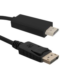 Qoltec Kabel DisplayPort v1.1 Qoltec męski HDMI męski 1080p 1m