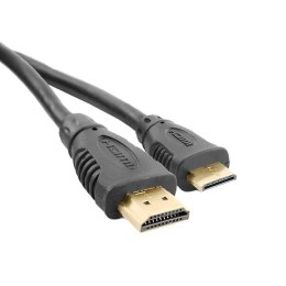 Qoltec Kabel HDMI Qoltec V1.3 GOLD AM / mini HDMI CM 1,8m