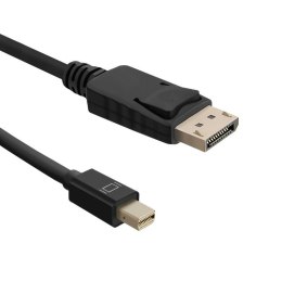 Qoltec Kabel Qoltec Mini DisplayPort v1.1 męski / DisplayPort v1.1 męski | 1080p | 1,8m