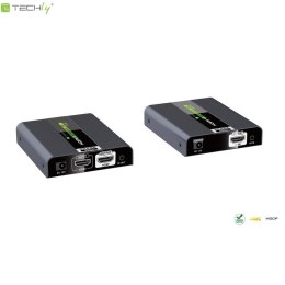 Techly Extender HDMI Techly po skrętce Cat6, do 50m, 4K30Hz, EDID/IR