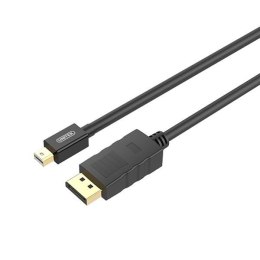 UNITEK Kabel DisplayPort 1.2 Unitek Y-C611BK miniDisplayPort/DisplayPort M/M 2m