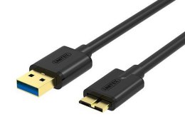 UNITEK Kabel USB Unitek Y-C461GBK USB 3.0 microB/USB M/M 1m