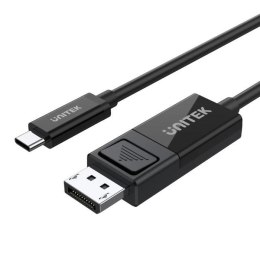 UNITEK Kabel adapter Unitek V1146A dwukierunkowy USB-C - DP 1.4, 8K