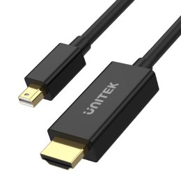 UNITEK Kabel adapter Unitek V1152A miniDP - HDMI, 4K 30Hz, kabel 2m