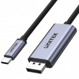 UNITEK Kabel adapter Unitek V1409A USB-C - DP 1.2 4K@60Hz, 1,8m