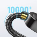 Kabel Joyroom A4 USB-C / USB-C 100W 1.2m z wyświetlaczem - czarny