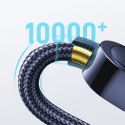 Kabel Joyroom A4 USB-C / USB-C 100W 1.2m z wyświetlaczem - niebieski