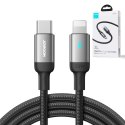 Kabel Joyroom Extraordinary Series A10 Lightning / USB-C PD 20W 1.2 m - czarny