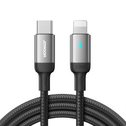 Kabel Joyroom Extraordinary Series A10 Lightning / USB-C PD 20W 2 m - czarny