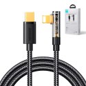 Kabel Joyroom Gaming Cable S-CL020A6 Lightning (kątowy) / USB-C (prosty) 20W 1.2 m - czarny